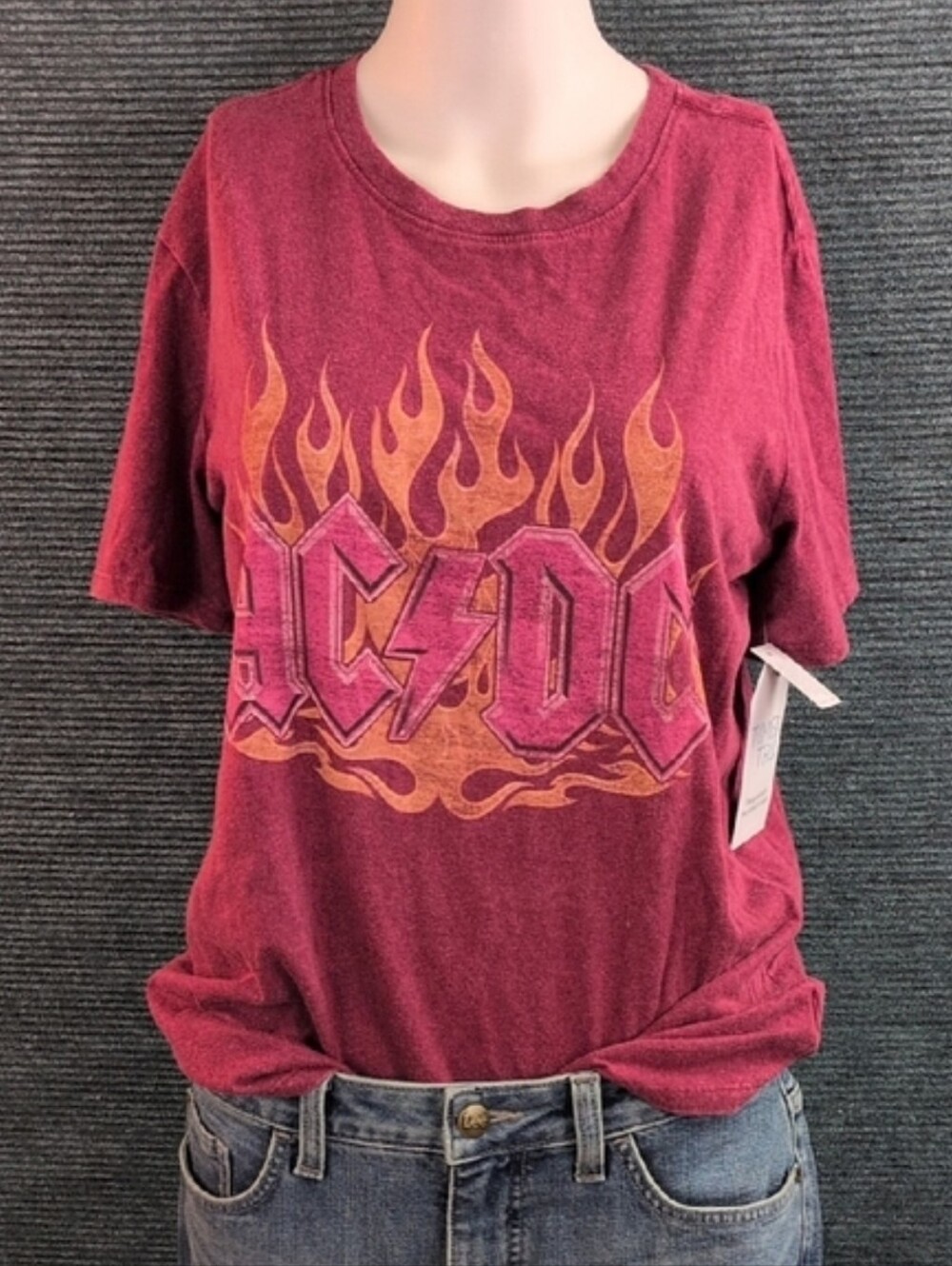 ACDC Retro "Vintage Look" Band Tee
